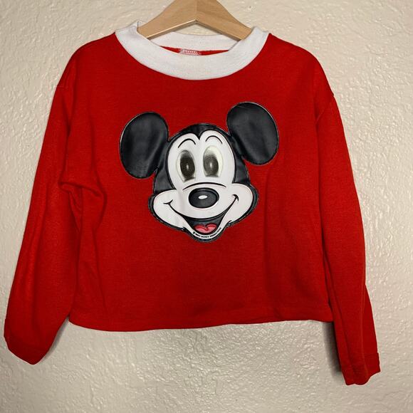 Vintage Toddler Red Mickey "Moving Eye" Shirt - Picture 1 of 7